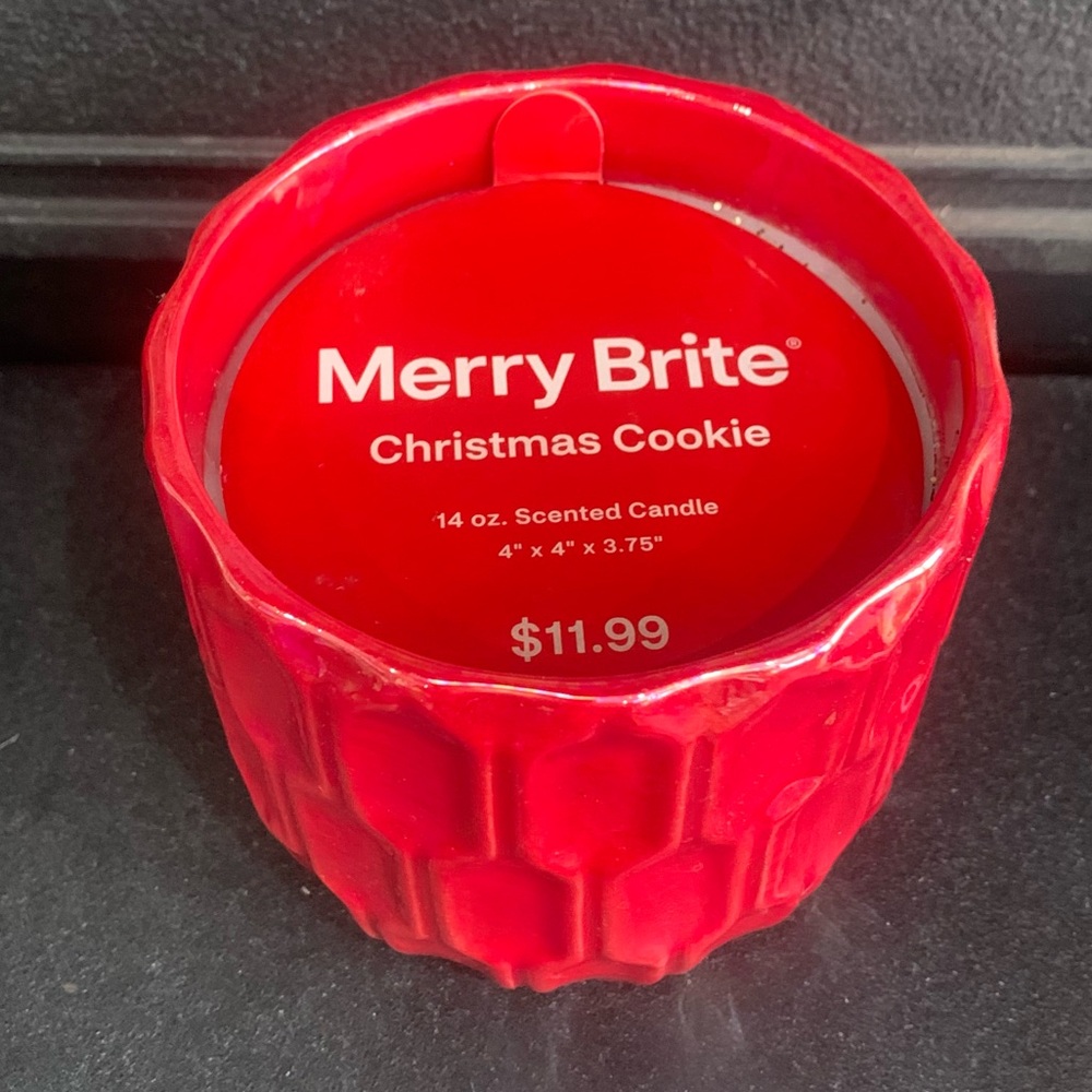 CVS Merry Brite Christmas Cookie 14 oz Scented Candle